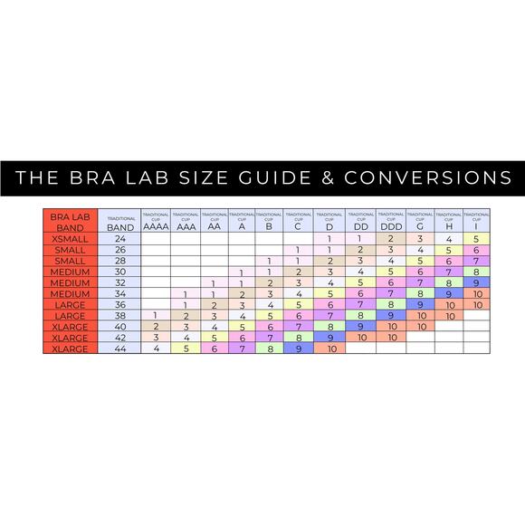 THE BRA LAB Interchangeable Side Clasping Angelina Contour Cup size 4 - Picture 3 of 11